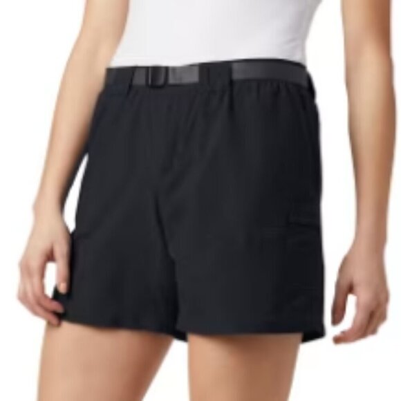 Columbia Sandy River Cargo Shorts for Ladies Black Size S - Picture 1 of 14